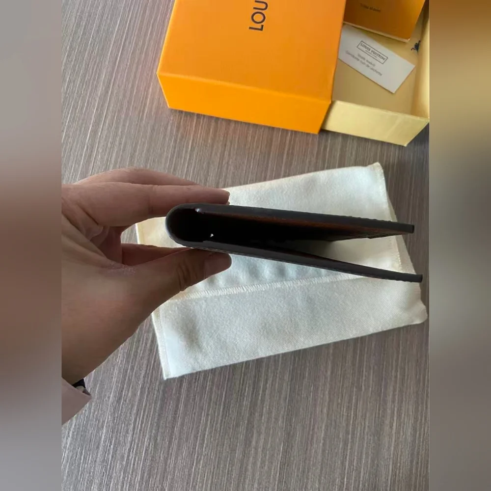 Louis Vuitton Brown Monogram Passport Cover